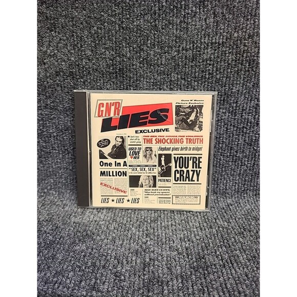 Vintage Guns N’ Roses - G N' R - Lies (9 24198-2) Geffen BMG CD - Picture 1 of 4
